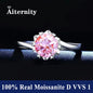 Moissanite Gyűrű Állítható