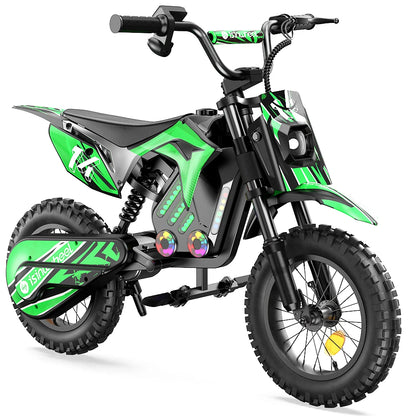 iScooter A14 Elektromos Cross Motor Gyerekeknek 500W - 27 km/h, 14 Hüvelyk, Terepjáró