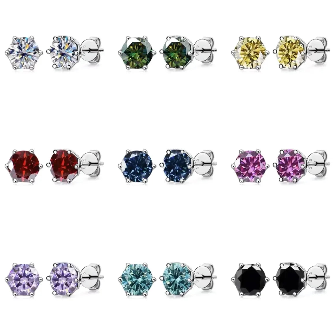 Moissanite Fülbevaló AITERNITY
