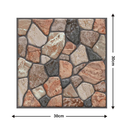 Öntapadós Csempe 3D Matrica