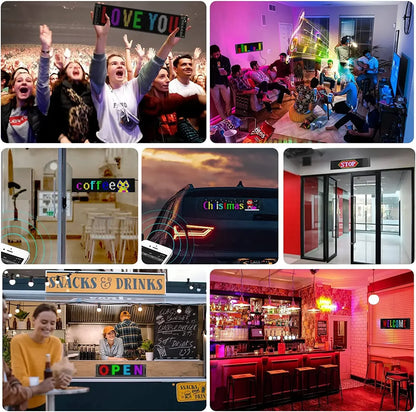 LED Mátrix RGB Szöveg Animáció