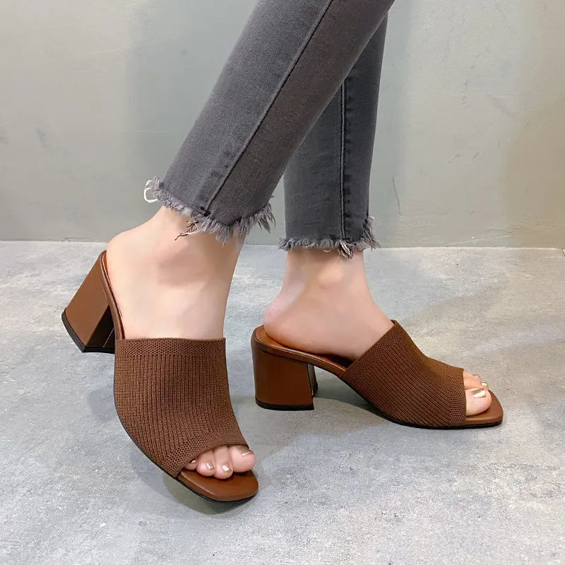 RZSMTYACN Damen-Slipper