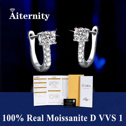 Moissanite Fülbevaló AITERNITY