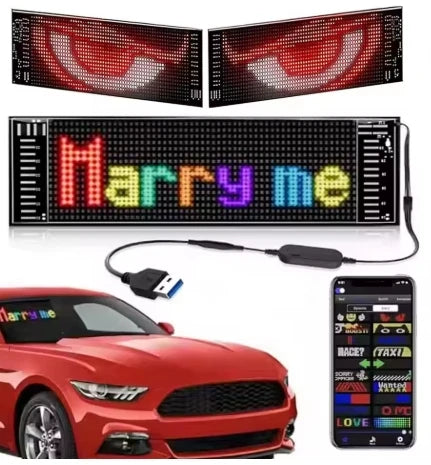 LED Mátrix RGB Szöveg Animáció