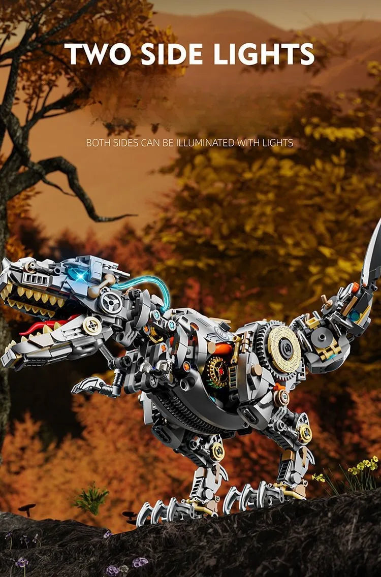 T Rex Építő Játék Félmechanikus