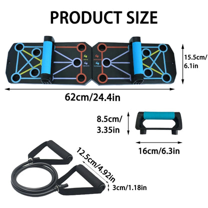 LingPeng Push Up Board Edzés