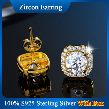 Aiternity Zircon Fülbevaló 18K