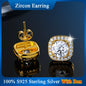 Aiternity Zircon Fülbevaló 18K