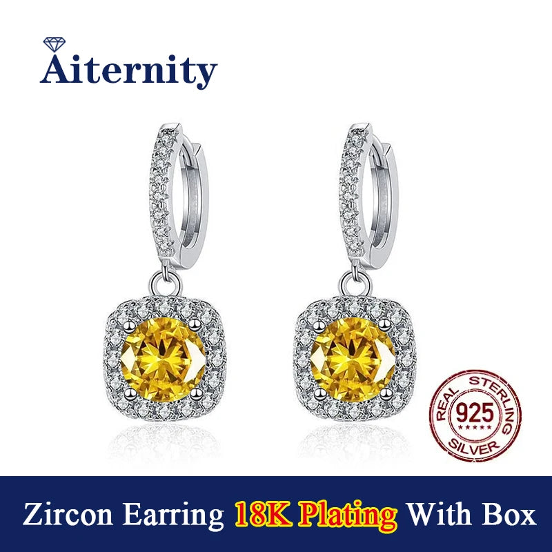 AITERNITY Zircon Fülbevaló 925