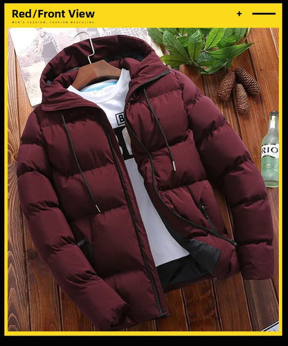 Men's Hooded Cotton Jacket