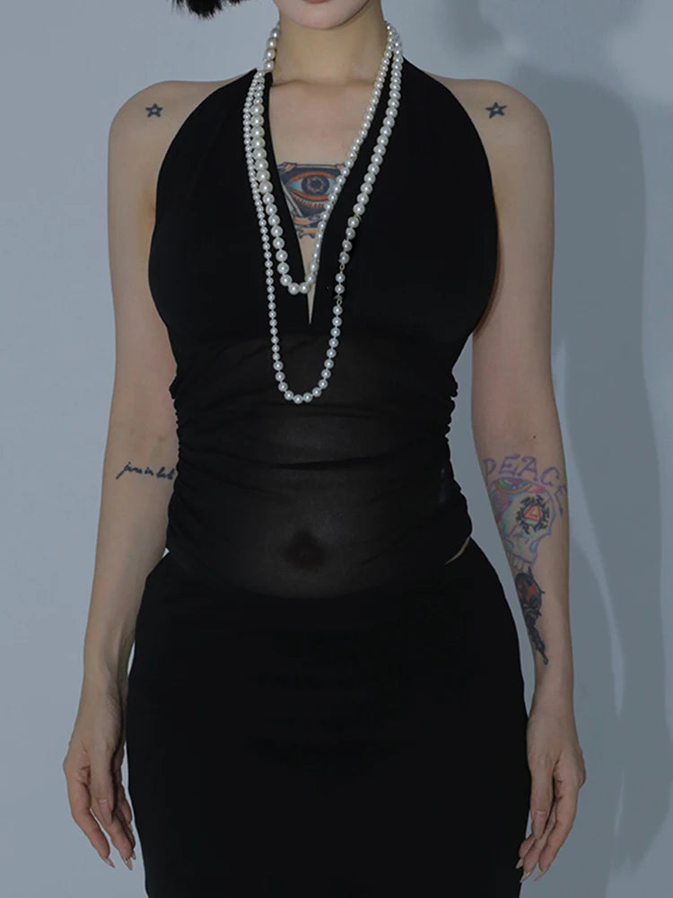 JEYONGZOOCN Mesh Backless