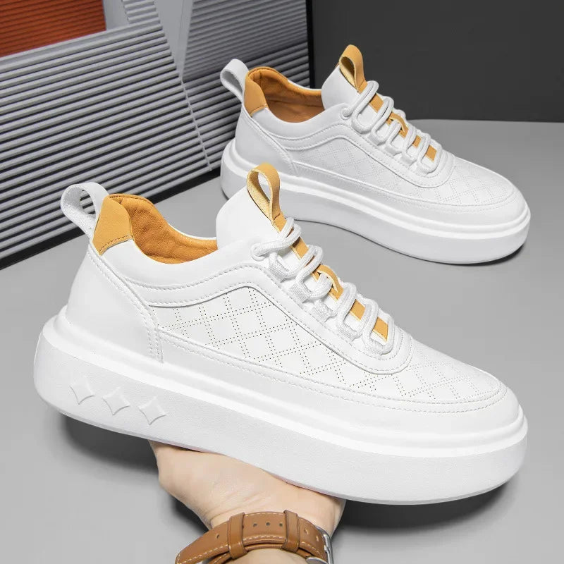 Férfi Casual Sportcipő - Lélegző Platform Sneaker
