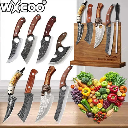 WXCOO Hentes Kés Rozsdamentes