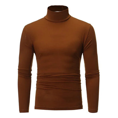 Liva Girl Herren-Rollkragenpullover, schmal geschnitten