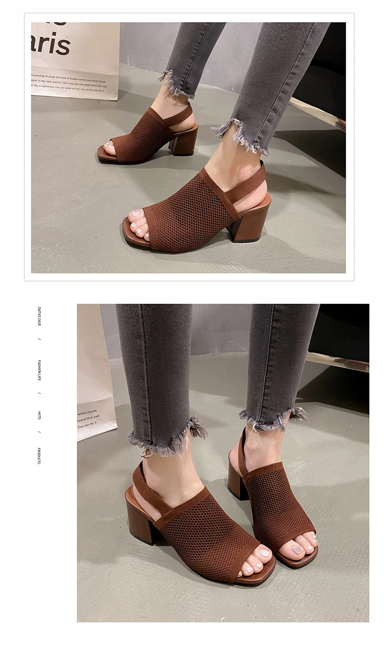 Bequeme Damensandalen von RZSMTYA
