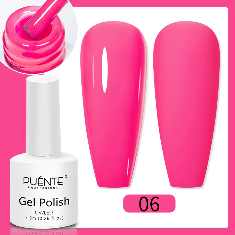 Puente Cat Eye Gel Fényes Kék