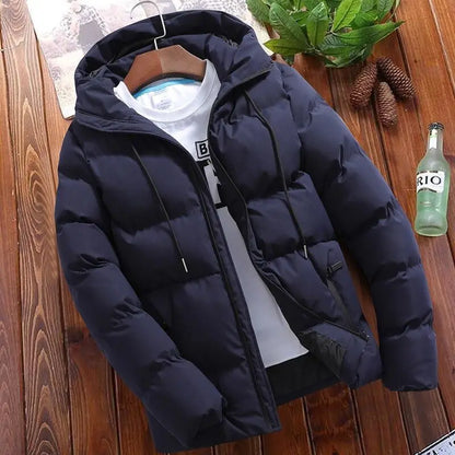 Men's Hooded Cotton Jacket