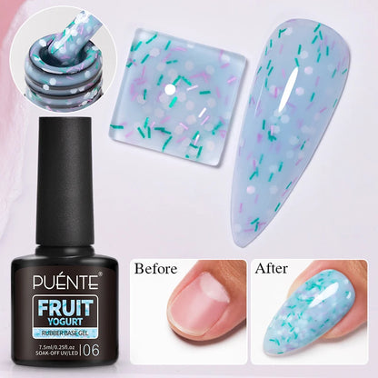 Puente Cat Eye Gel Fényes Kék