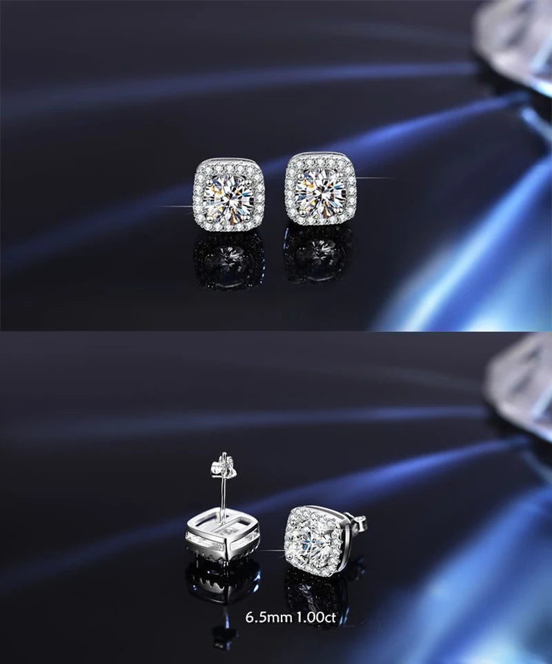 Moissanite Fülbevaló Aiternity