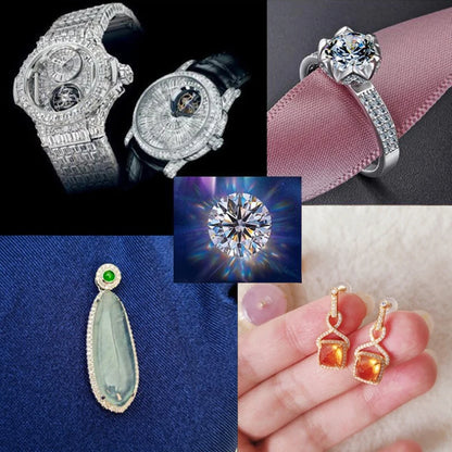 Moissanite 0,5ct Dszín Készítő