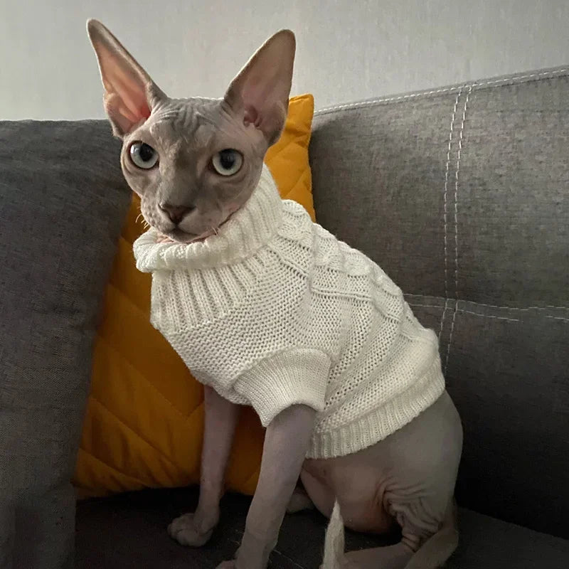 WANGMEOW Kutya Kabát Kötött