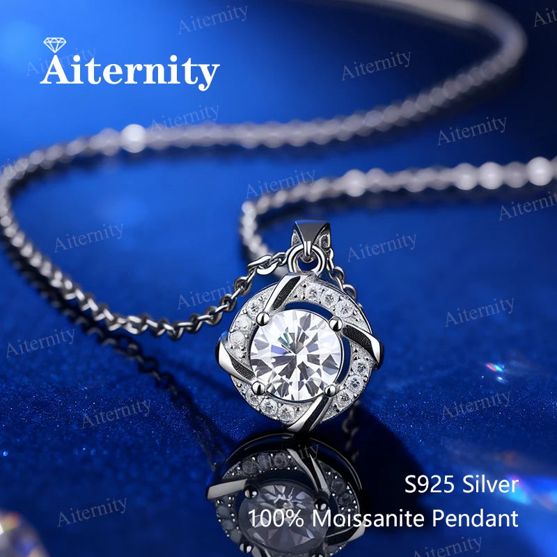 Moissanite Medál 925 Aiternity