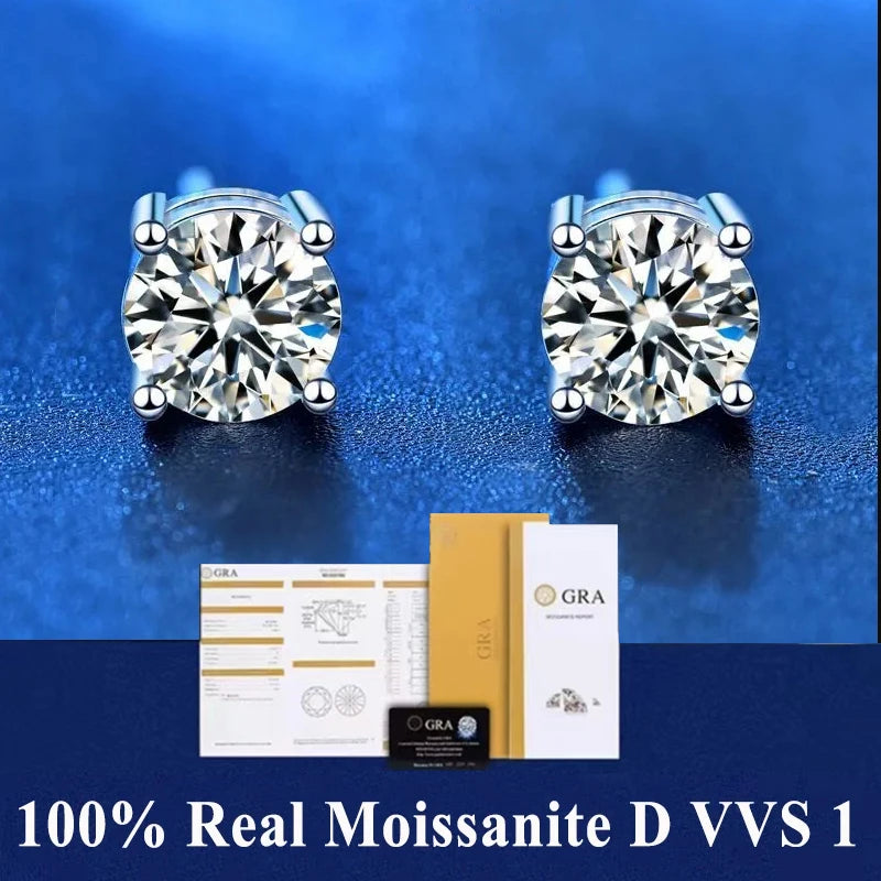 Aiternity Moissanite Fülbevaló