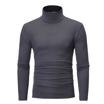 Liva Girl Herren-Rollkragenpullover, schmal geschnitten