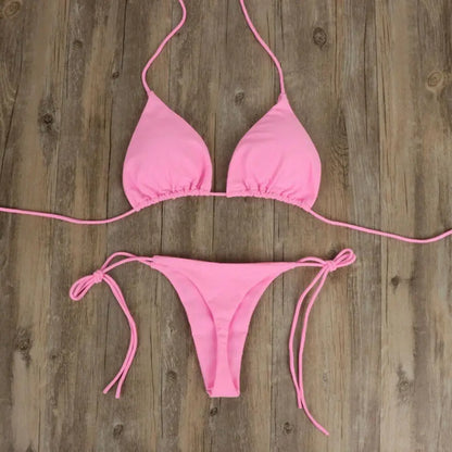 Sanwoodcn Bikini-Set Neckholder