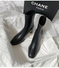 Women's Ankle Boots - Soft Leather High Heel Shoes