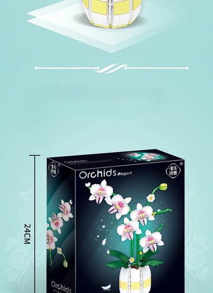 NONECE Orchidea Építő Kocka