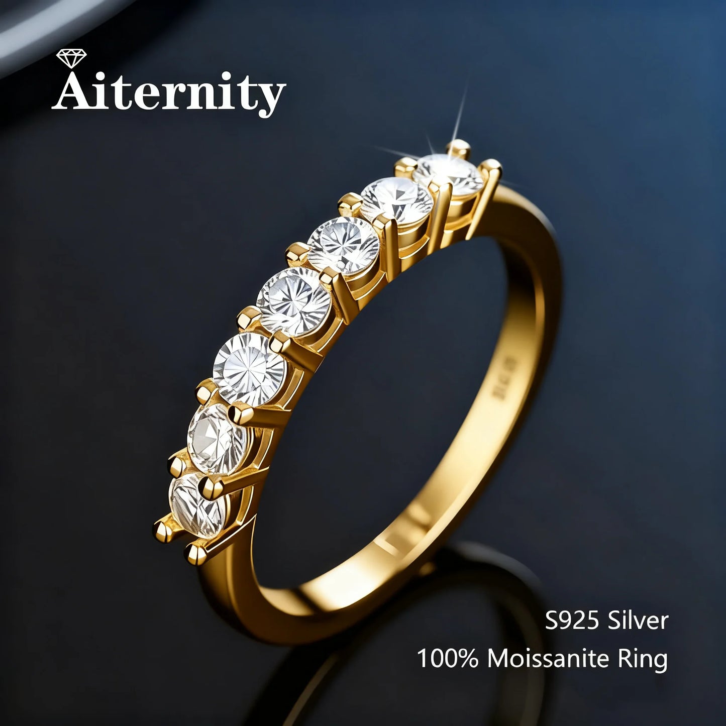 Aiternity Moissanite Gyűrű