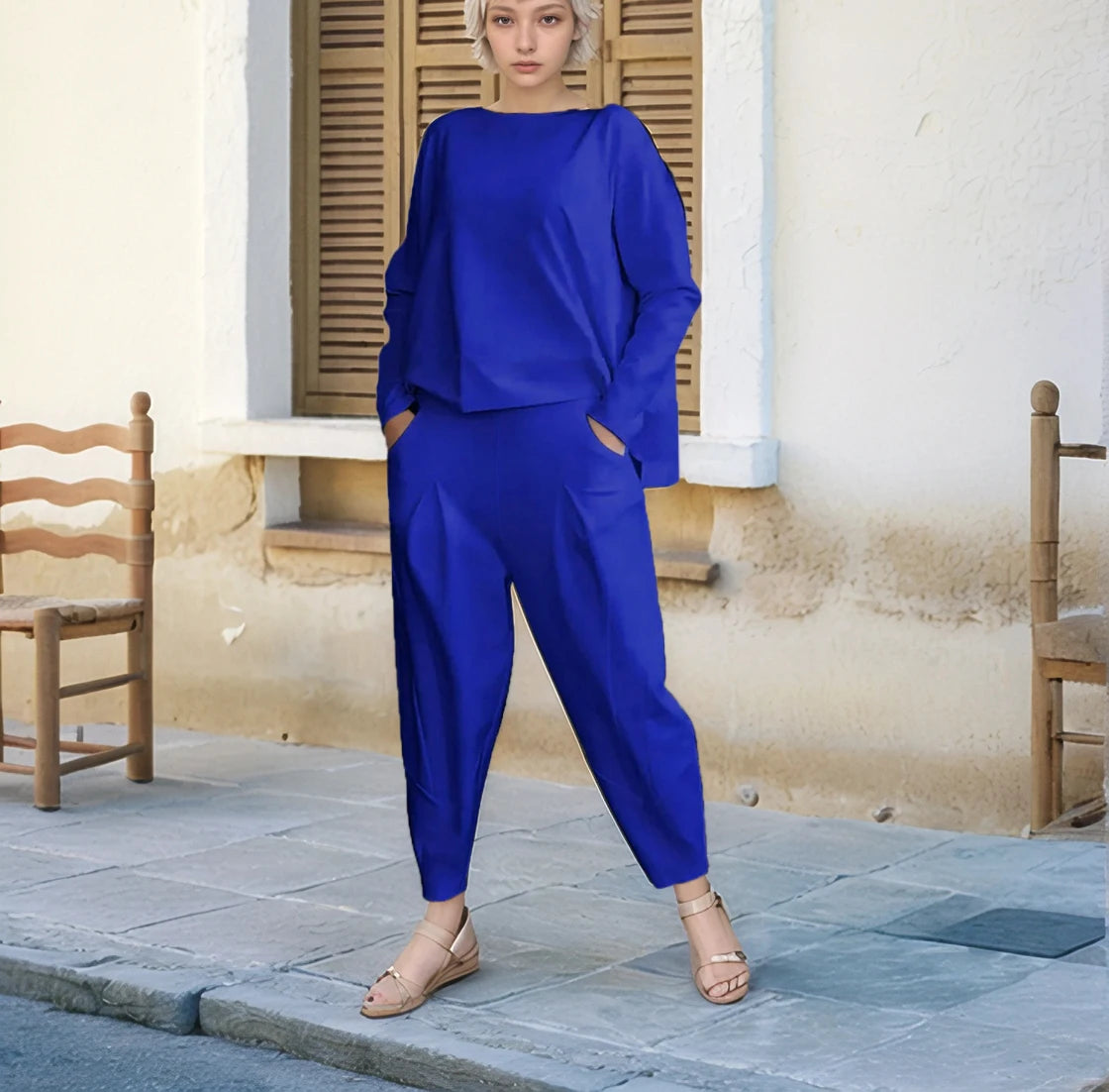 Suit Set Női Szett Hosszú Ujjú