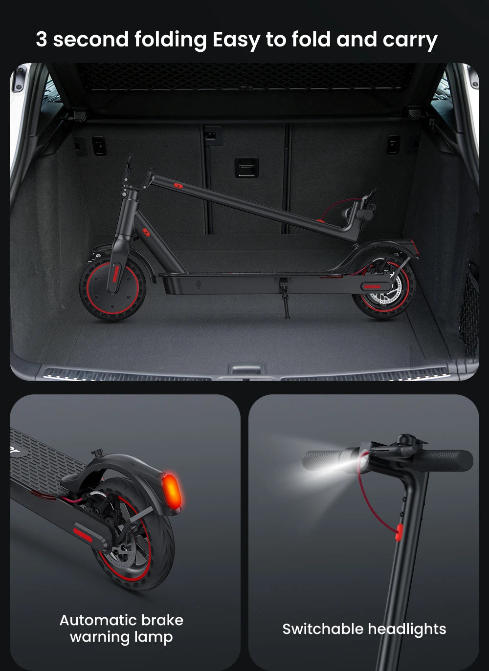 iScooter I9 350W Unisex-Scooter