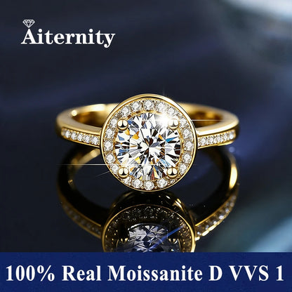Moissanite Gyűrű Uniszex GRA