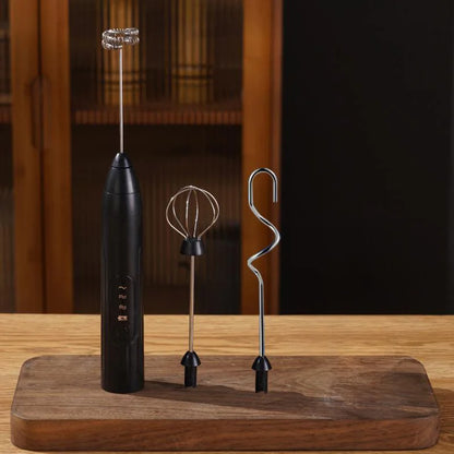 Xiaomi 2in1 USB Tölthető Elektromos Konyhai Mixer - Tojásverő, Tejhabító, Kávékeverő