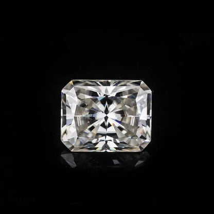 Moissanite 1.0ct Asscher GRA