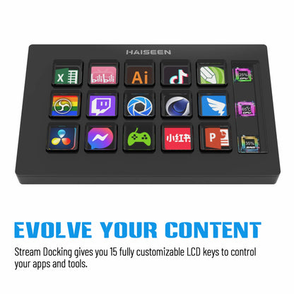 Stream Deck 15 Gombok JIMITU