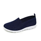 Női Slip-On Cipő - Lélegző Hálós Casual Lapos Cipő Tavaszi-Őszi Szezonra