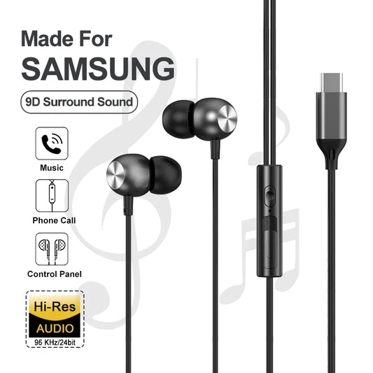 Fülhallgató USB C TekaGene