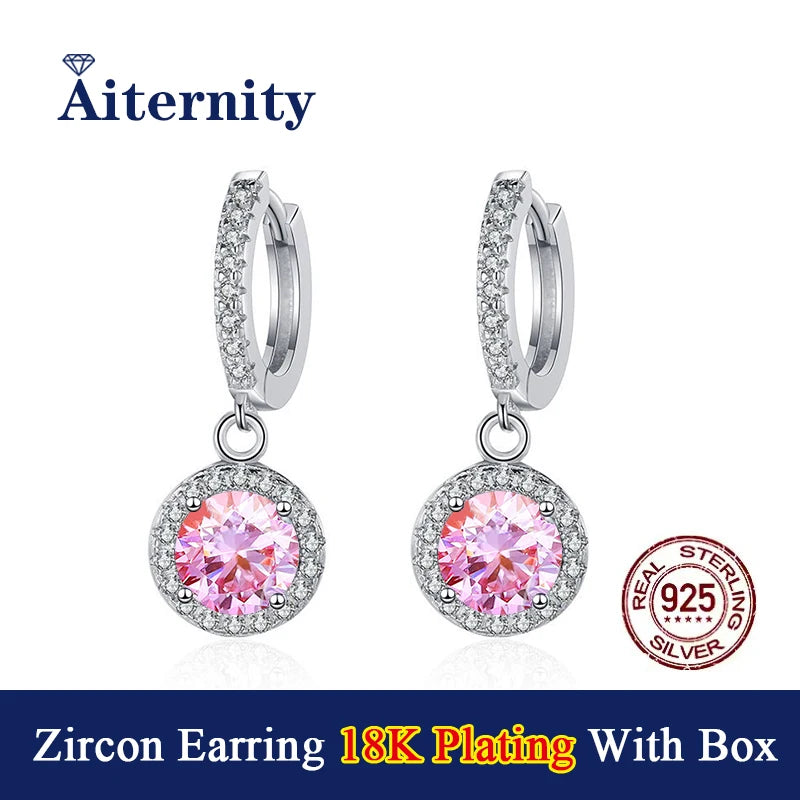 AITERNITY Zircon Fülbevaló 18K