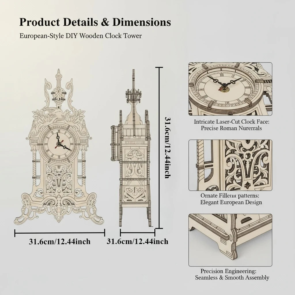 Wooden 3D Puzzle Lego-compatible