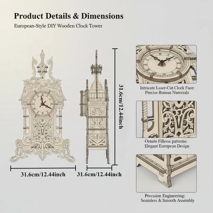 Wooden 3D Puzzle Lego-compatible
