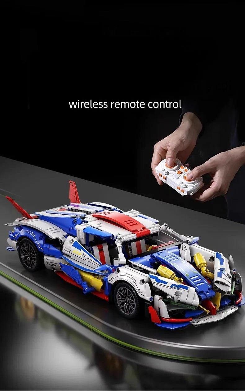 RC Sportautó Építő Készlet