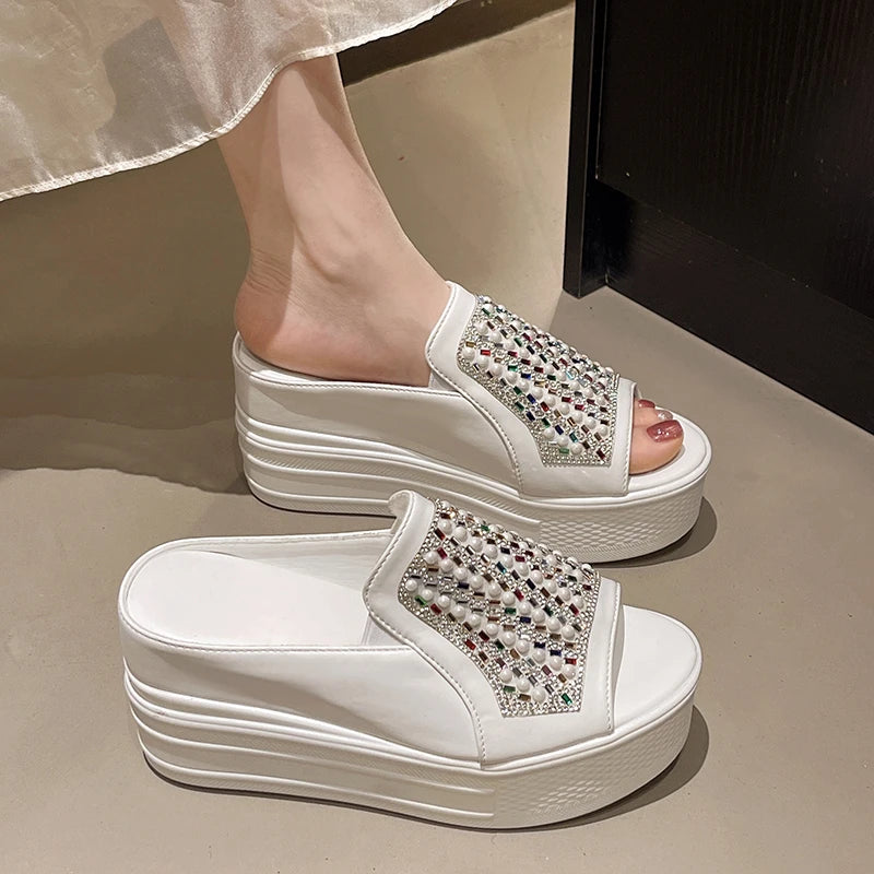 RZSMTYA Női Szandál Wedge PU