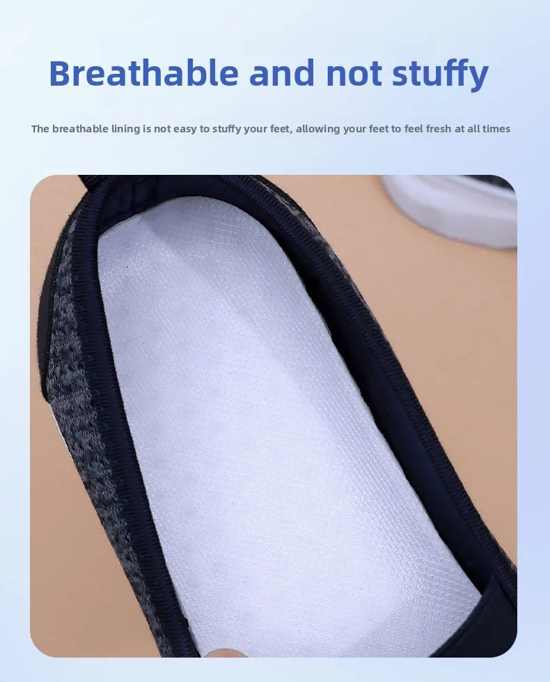 Női Légáteresztő Vulkanizált Cipő Fehér - Divatos Mesh Sneaker Munkacipő