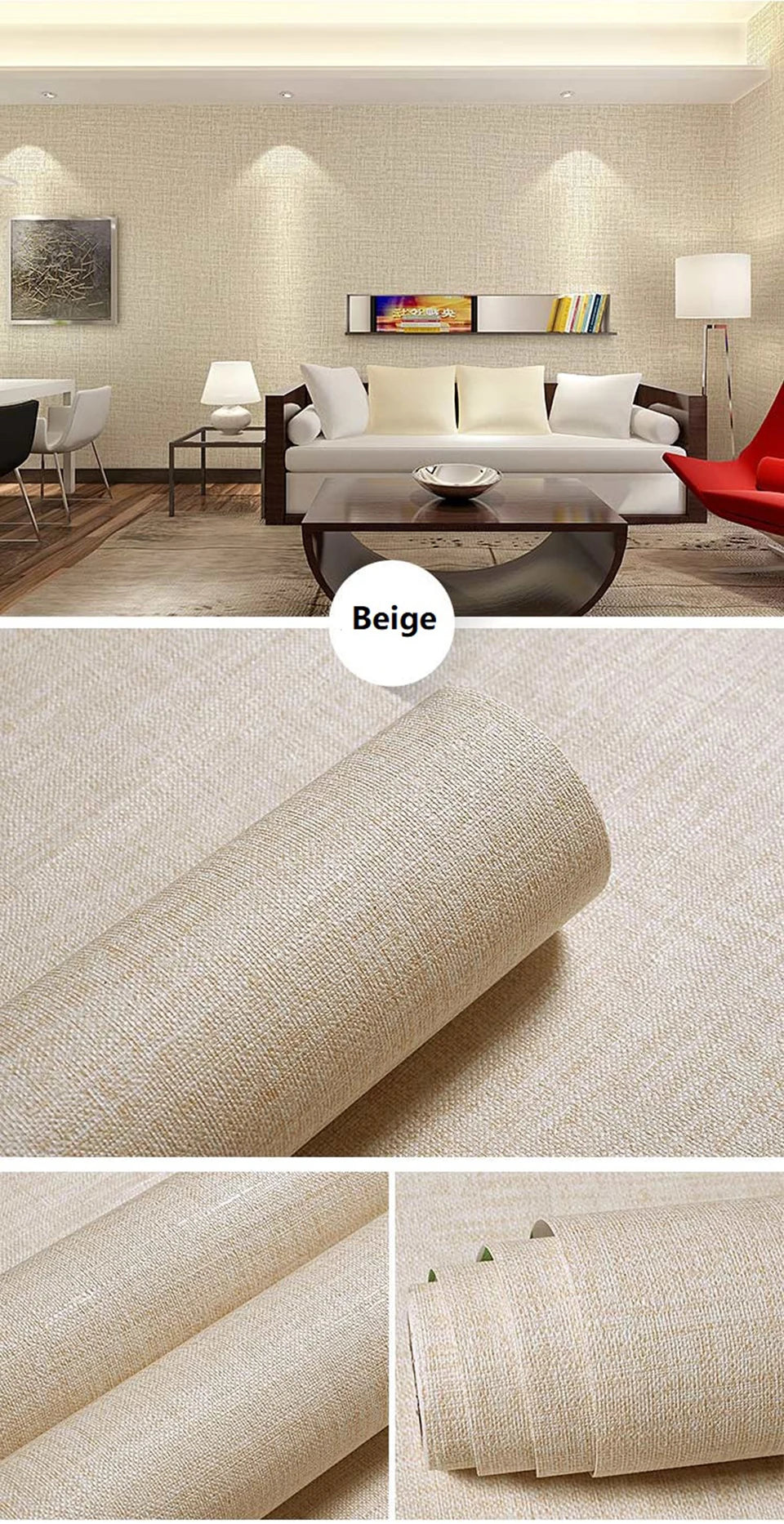 Waterproof Self-Adhesive Wallpaper Henan