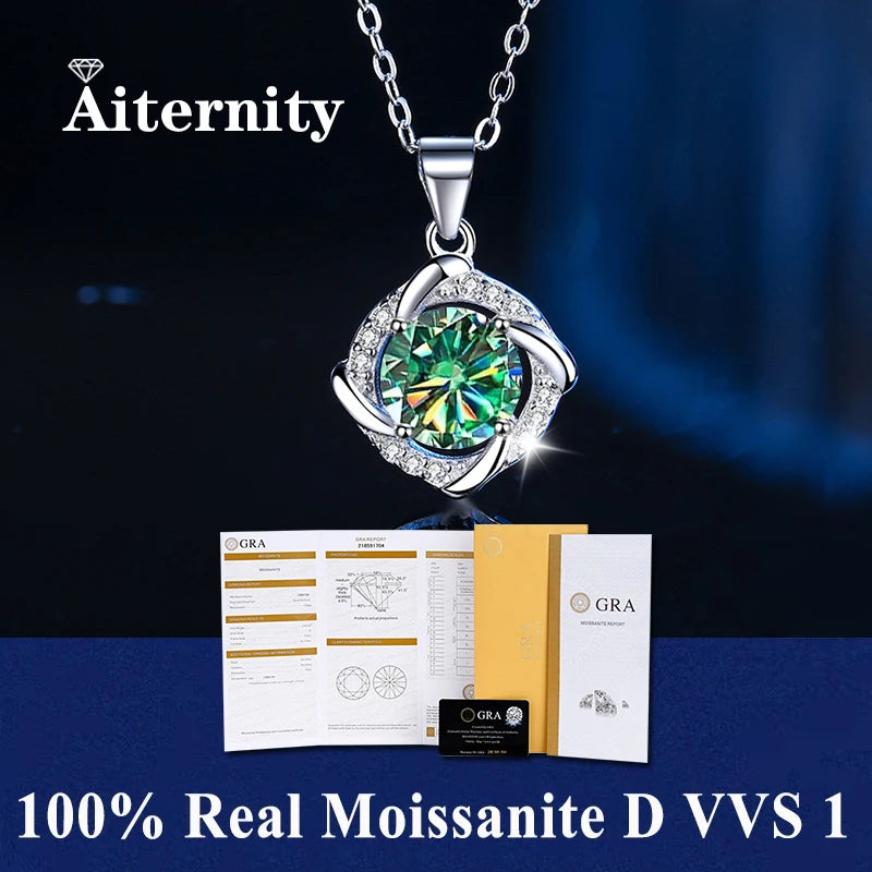AITERNITY Moissanit 925 Anhänger