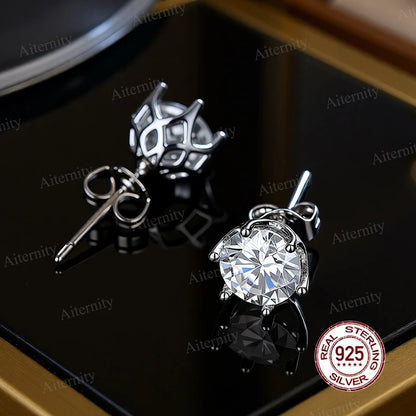 Moissanite Fülbevaló Nőknek