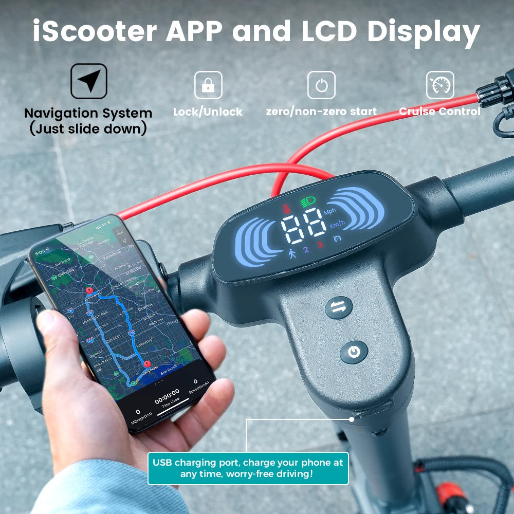 iScooter i10pro Unisex-Scooter